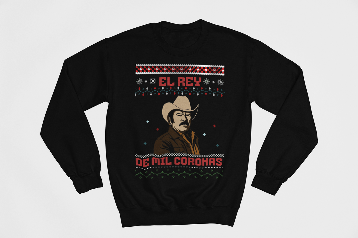 Sudadera El Rey De Mil Coronas - Negra