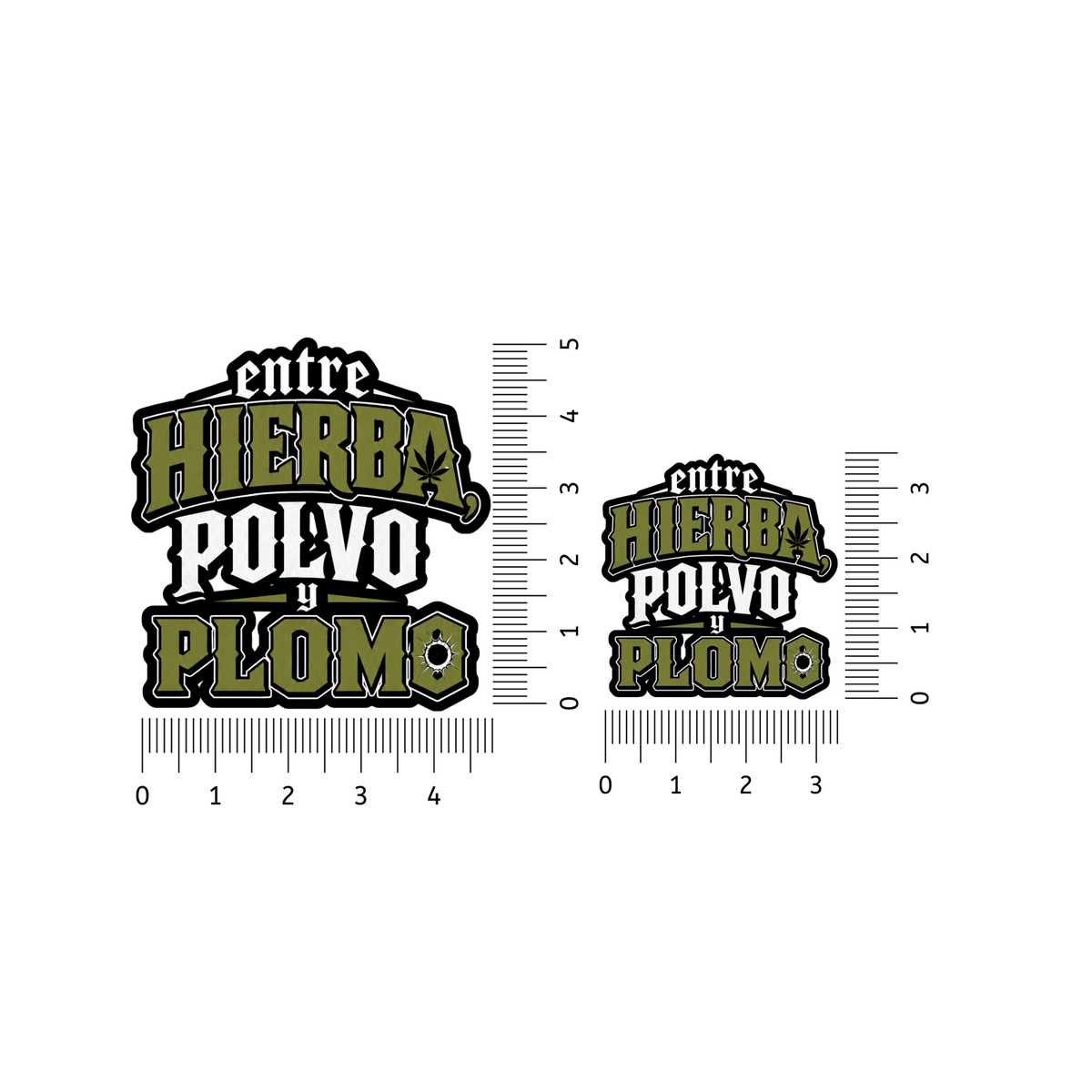 UV 2 Sticker Pack – Large & Small Matching Set