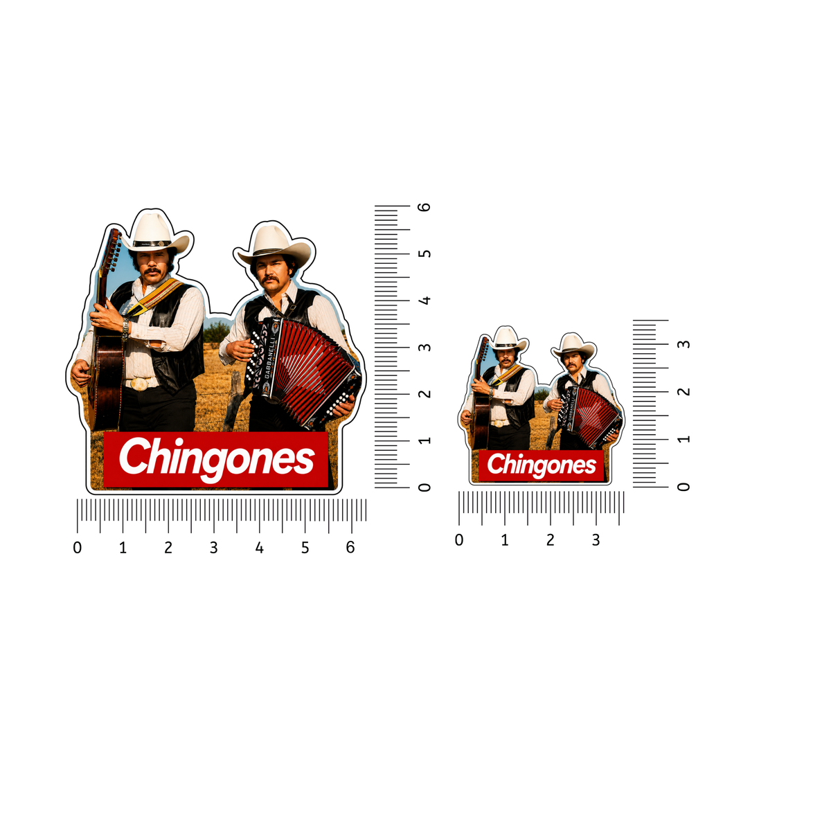UV 2 Sticker Pack – Large & Small Matching Set