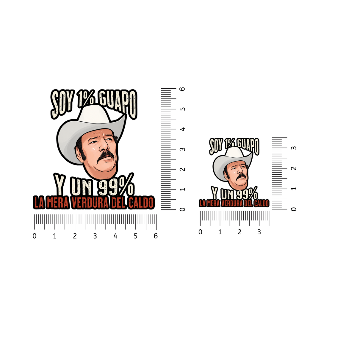 UV 2 Sticker Pack – Large & Small Matching Set