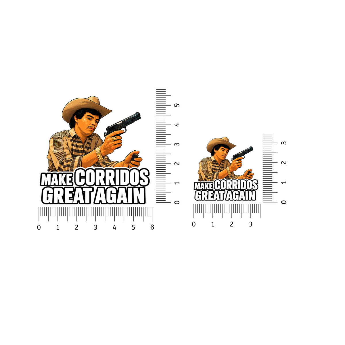 UV 2 Sticker Pack – Large & Small Matching Set