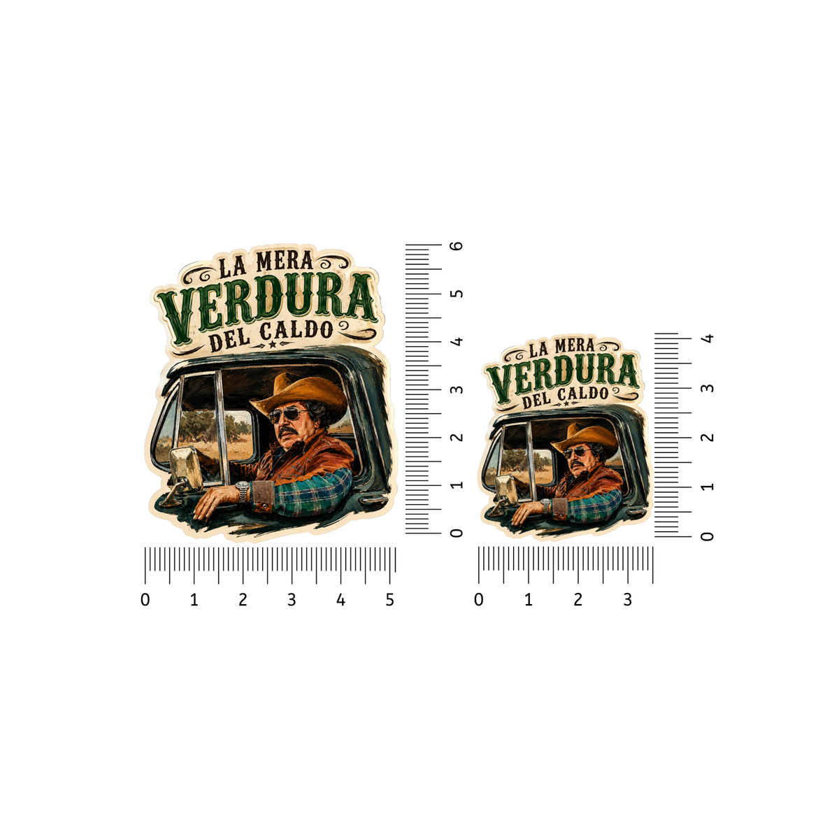 UV 2 Sticker Pack – Large & Small Matching Set