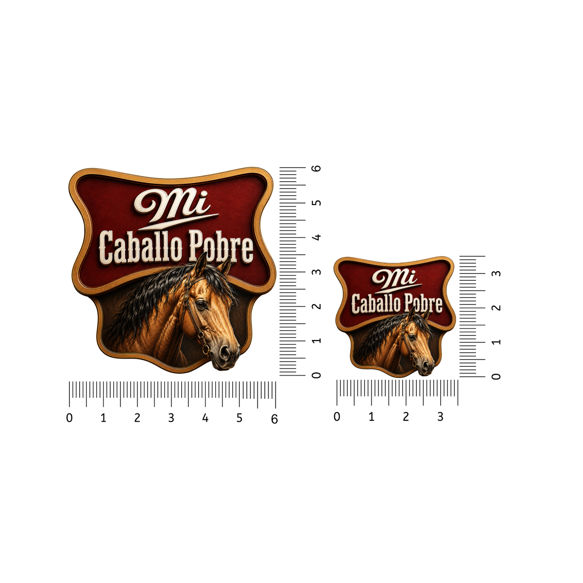 UV 2 Sticker Pack – Large & Small Matching Set