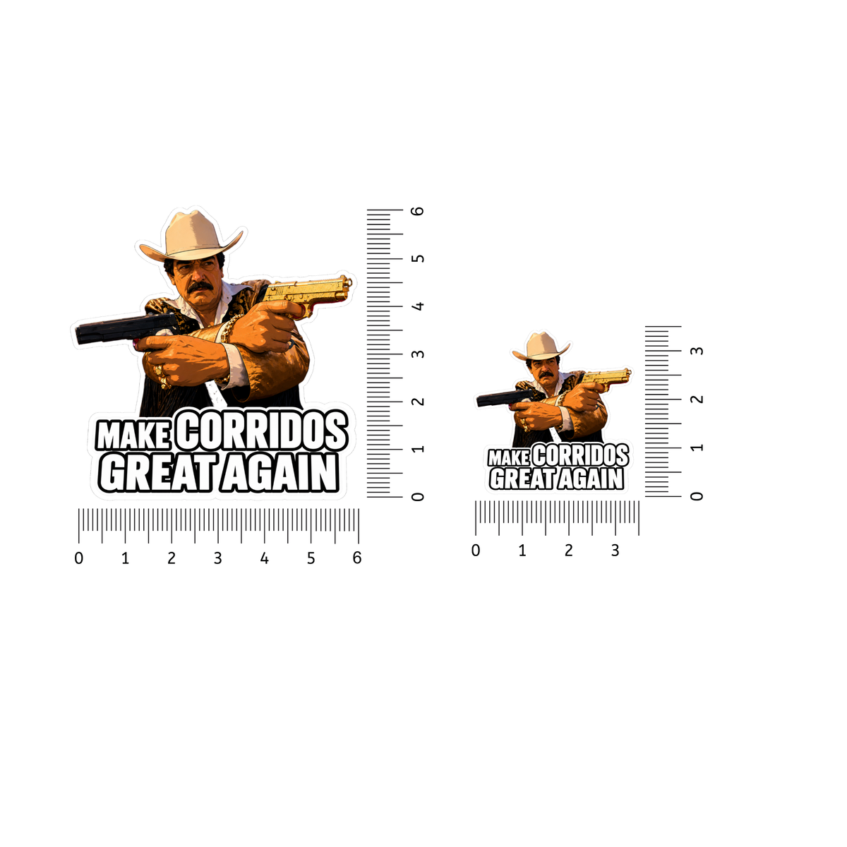 UV 2 Sticker Pack – Large & Small Matching Set